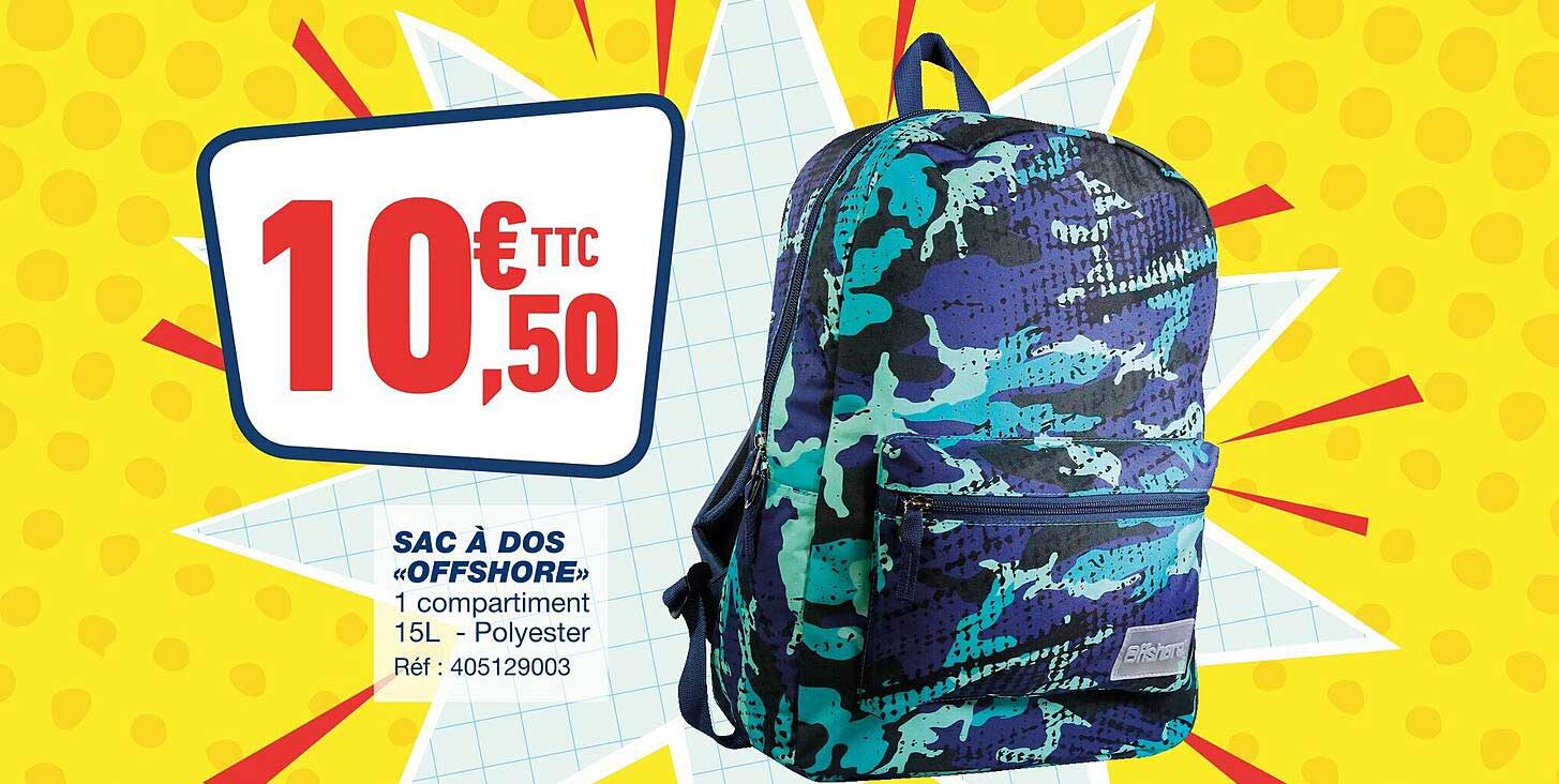 Sac à Dos «offshore»