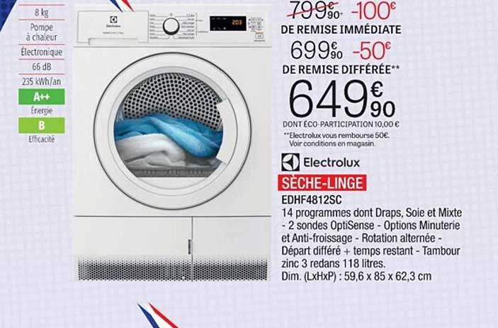 sèche-linge electrolux