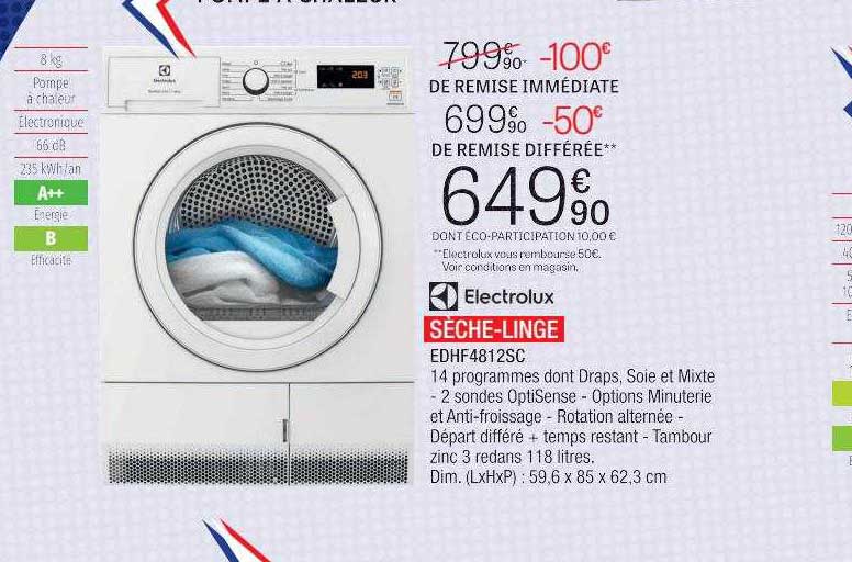 sèche-linge electrolux