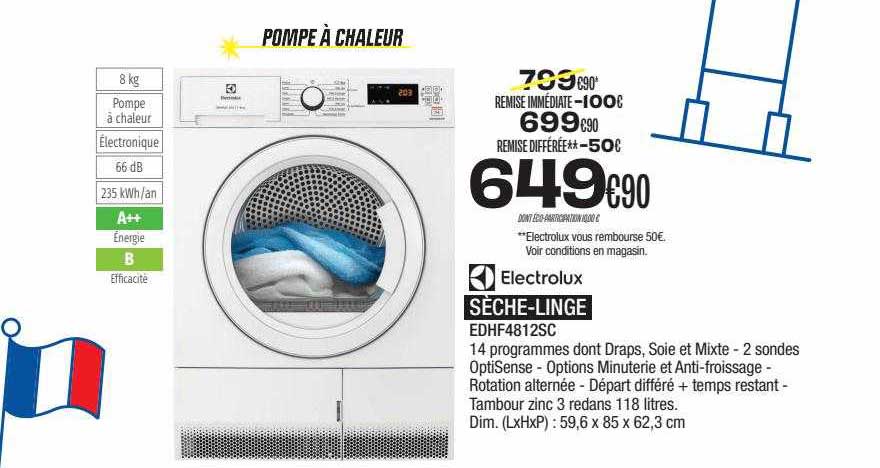 sèche-linge electrolux