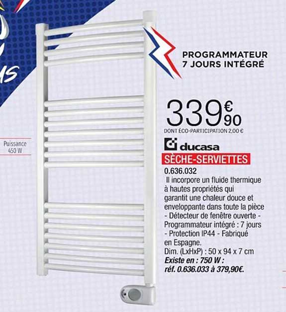 sèche-serviettes ducasa