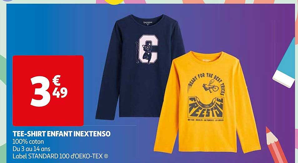 tee-shirt enfant inextenso