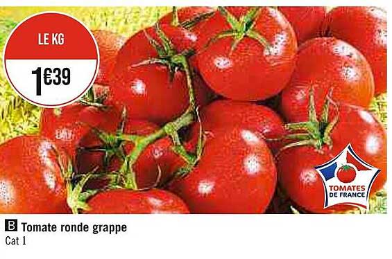 Tomate Ronde Grappe