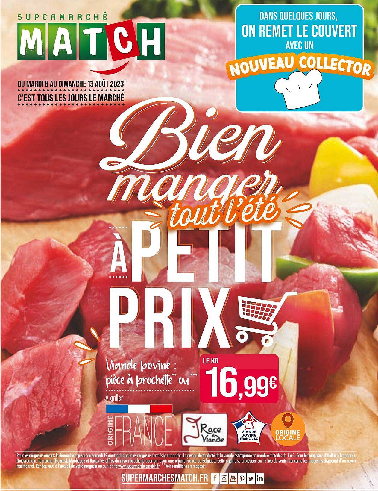 Viande Bovine : Pièce à Brochette**ou***