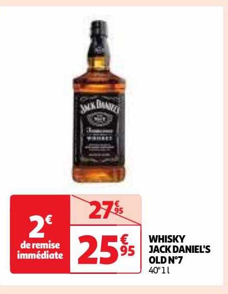 Whisky Jack Daniel's Old N°7
