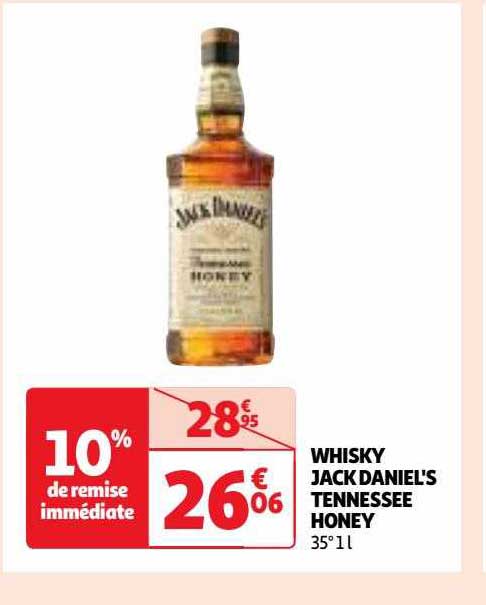 whisky jack daniel's tennessee honey