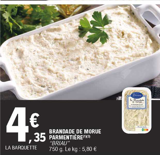 Brandade De Morue Parmentière "briau"
