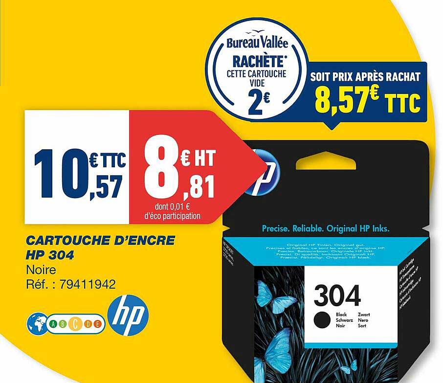 cartouche d'encre hp 304