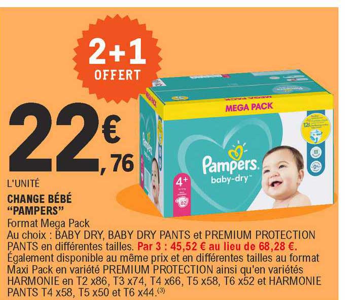 Change Bébé "pampers"