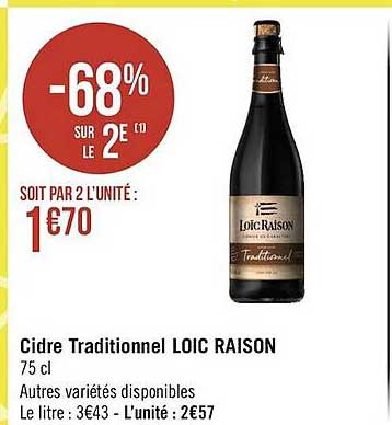 cidre traditionnel loïc raison