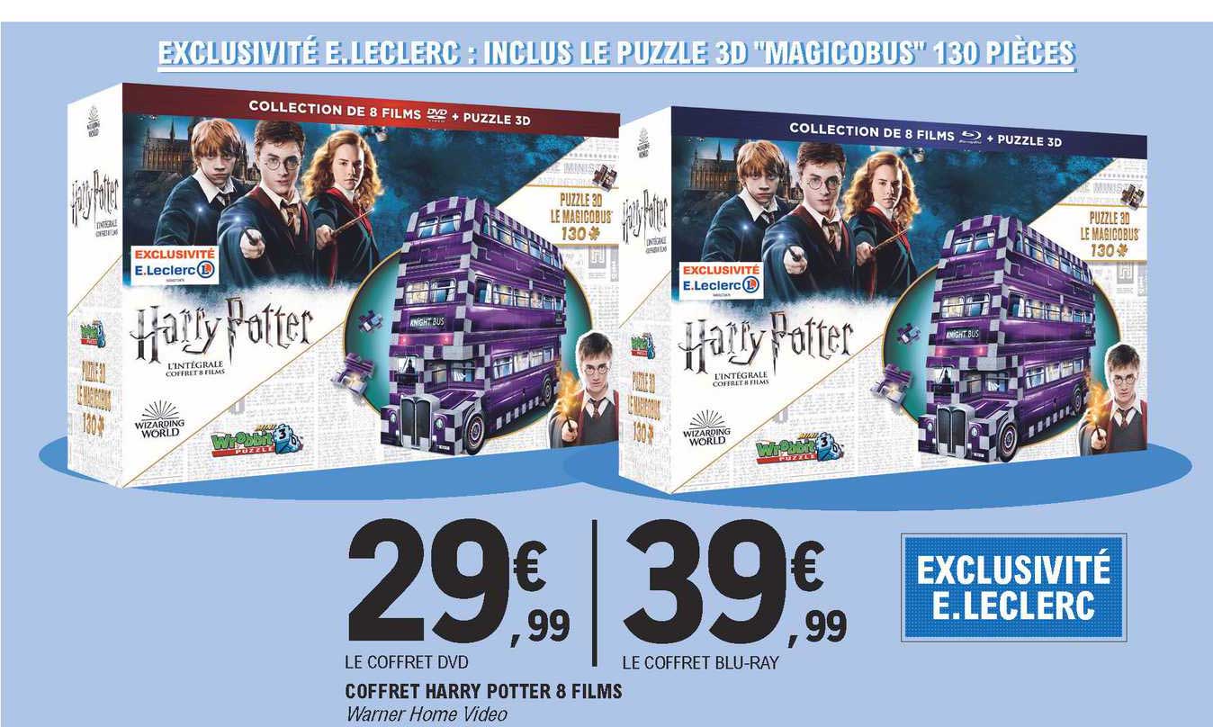 coffret harry potter 8 films