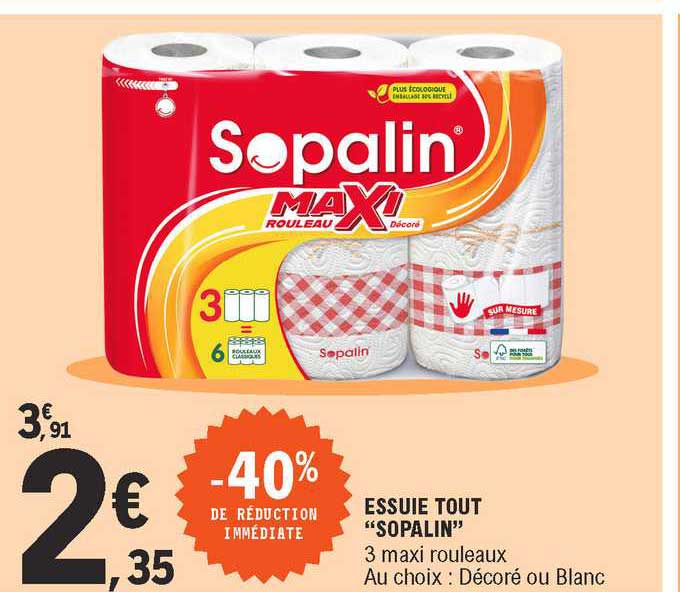 essuie tout "sopalin"