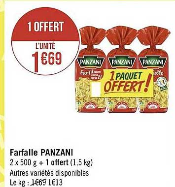 Farfalle Panzani