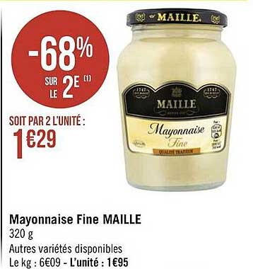 Mayonnaise Fine Maille