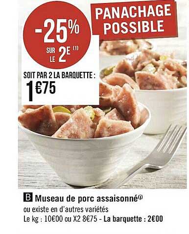 Museau De Porc Assaisonné