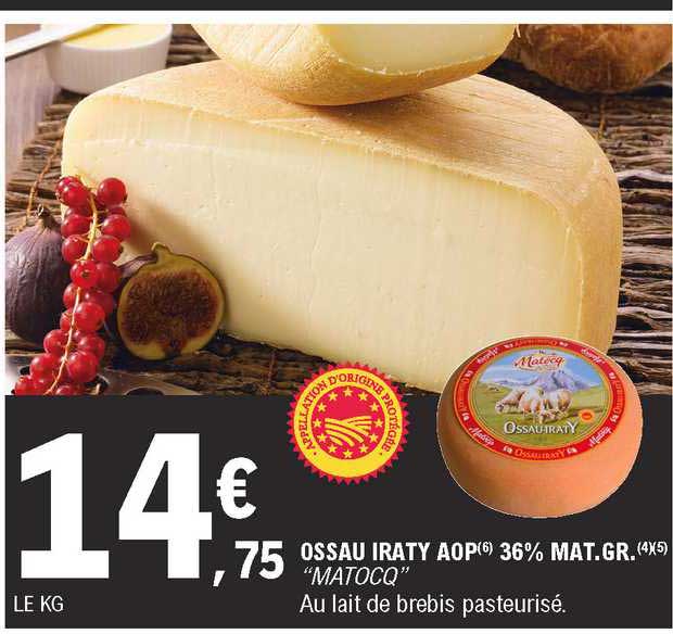ossau iraty aop 36% mat. gr. "matocq"