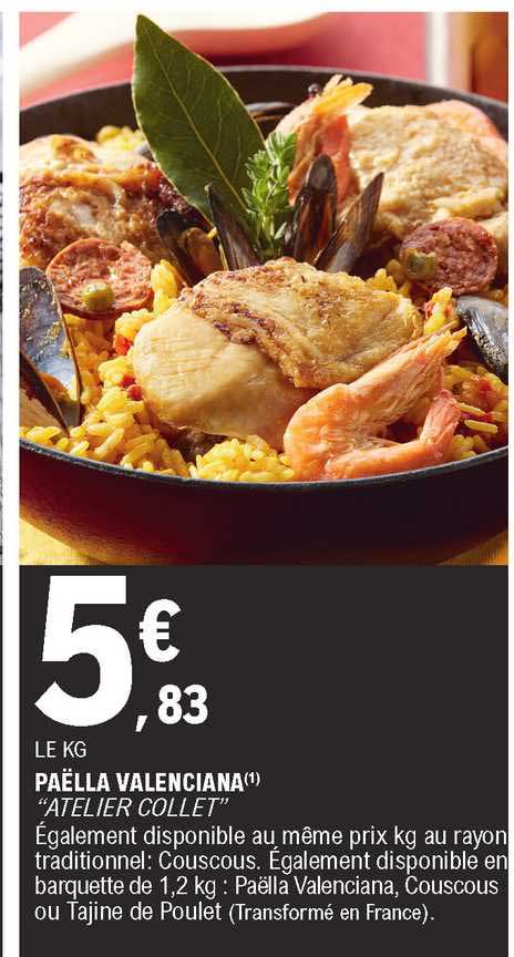 paëlla valenciana "atelier collet"