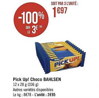 pick up! choco bahlsen