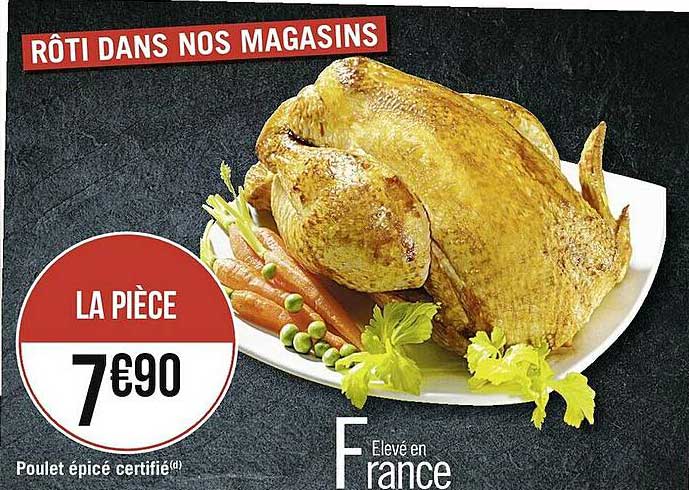 Poulet épicé Certifié