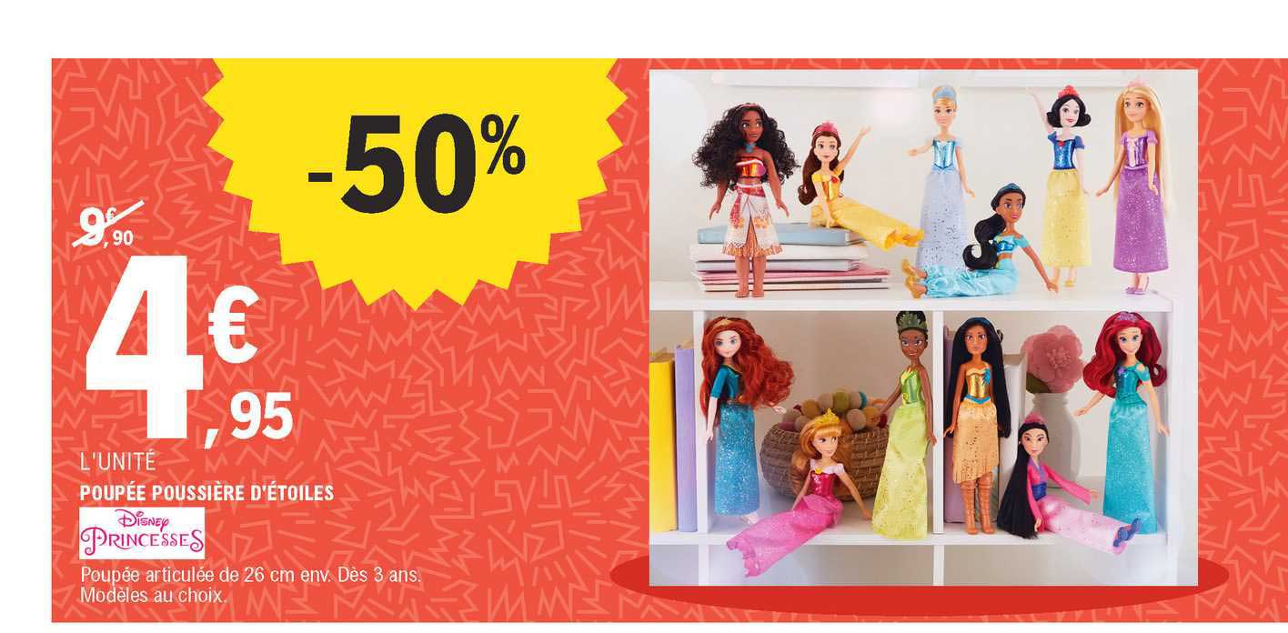 poupée poussière d'étoiles disney princesses