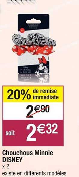 chouchous minnie disney