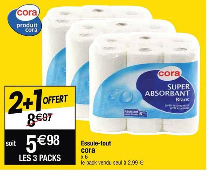 essuie-tout cora
