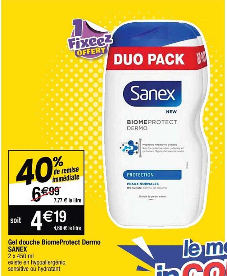 Gel Douche Biome Protect Dermo Sanex