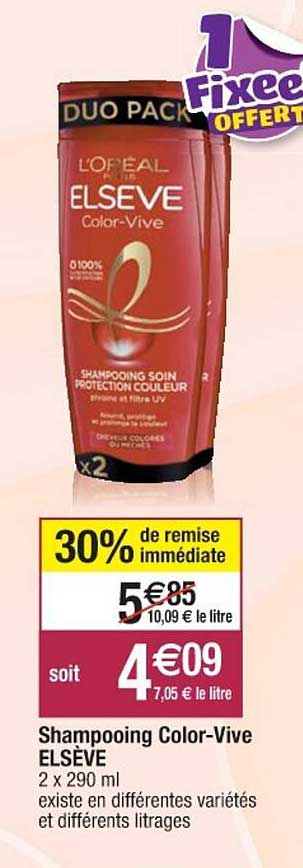 shampooing color-vive elsève