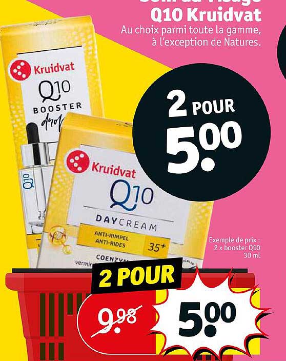 2 X Booster Q10 30ml Kruidvat