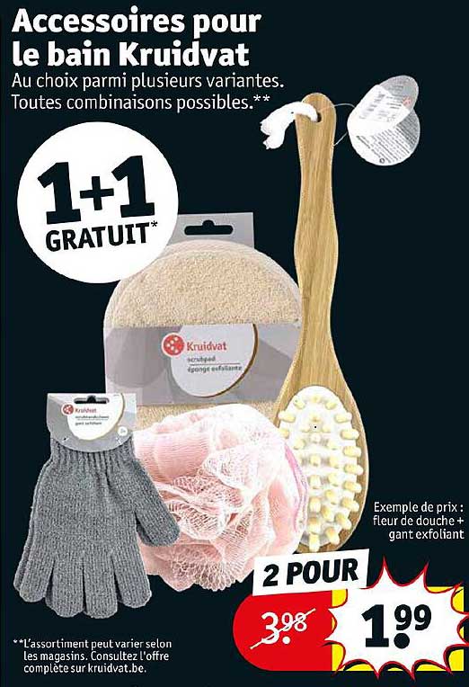 Accessoires Pour Le Bain Kruidvat