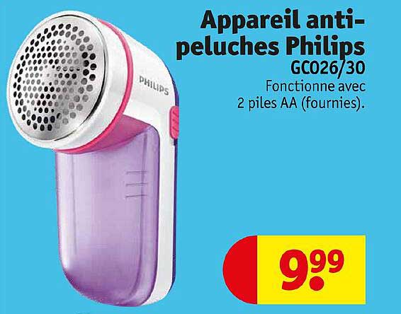 appareil anti-peluches philips