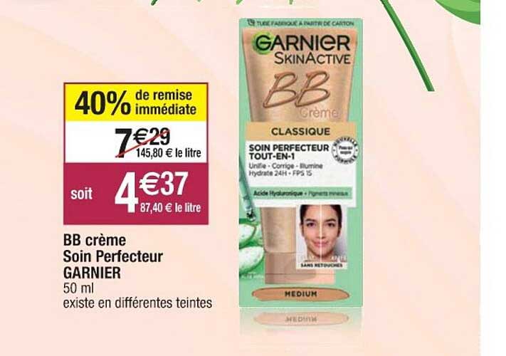 Bb Crème Soin Perfecteur Garnier
