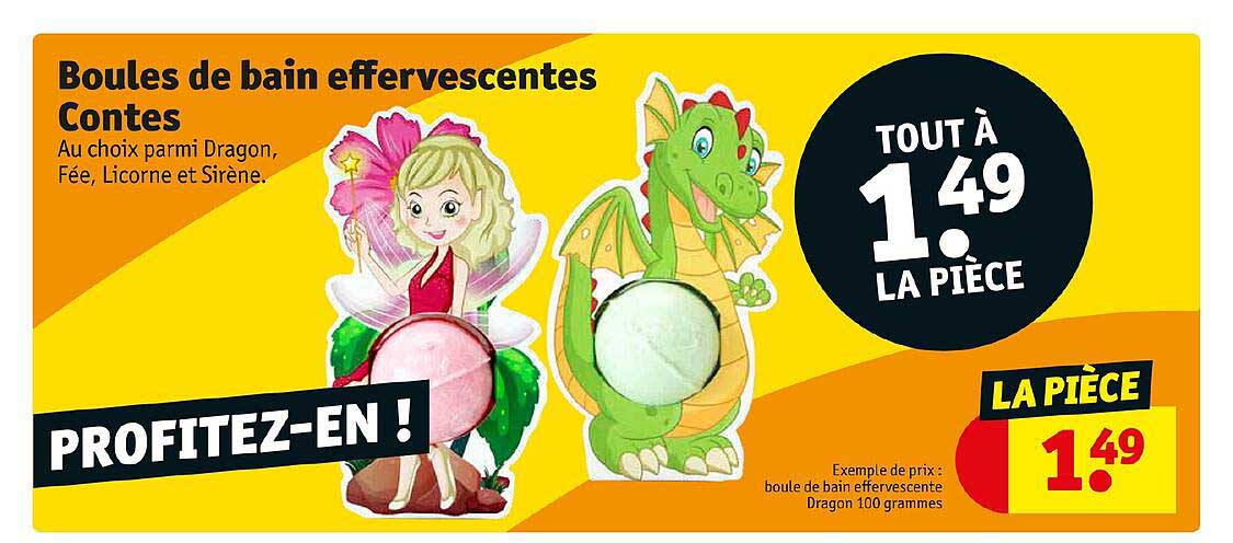 Boules De Bain Effervescentes Contes