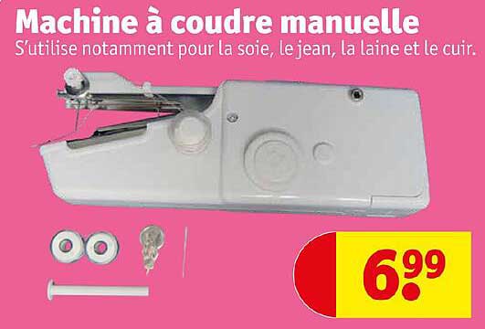 machine à coudre manuelle