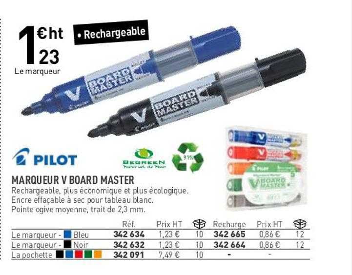 marqueur v board master pilot
