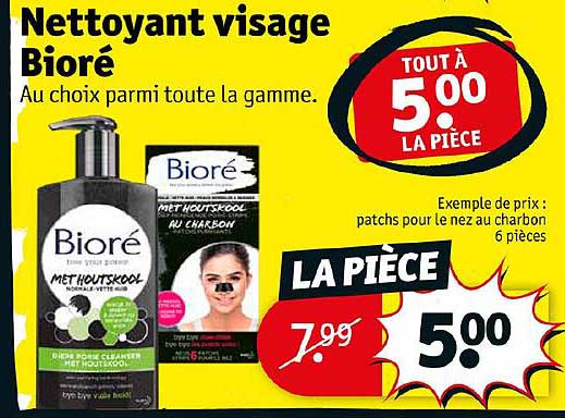 Nettoyant Visage Bioré