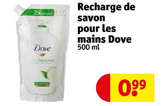 Recharge De Savon Pour Les Mains Dove