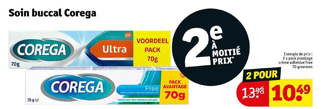 soin buccal corega