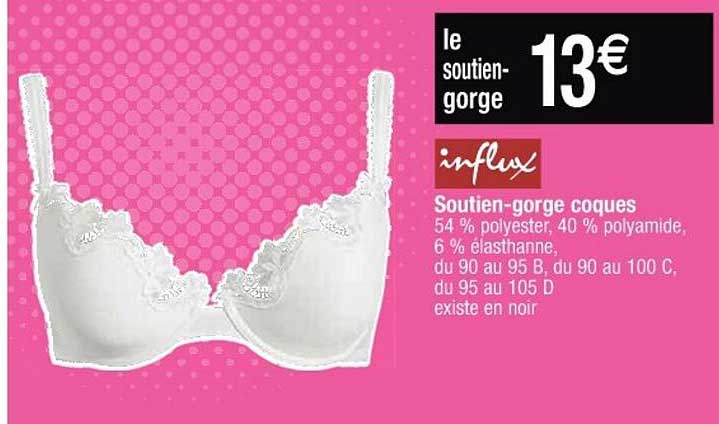 soutien-gorge coques influx