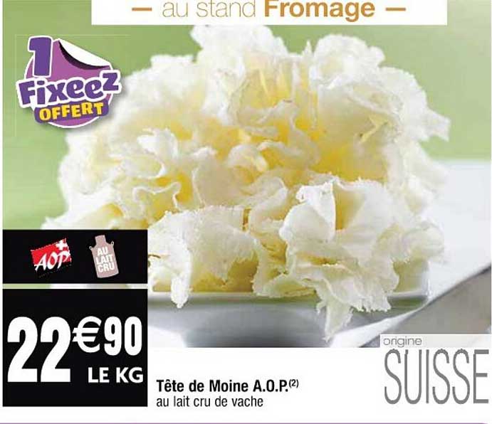 tête de moine a.o.p.