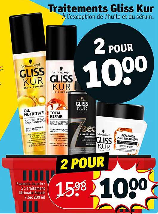 Traitements Gliss Kur