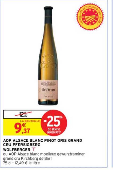 aop alsace blanc pinot gris grand cru pfersigberg wolfberger