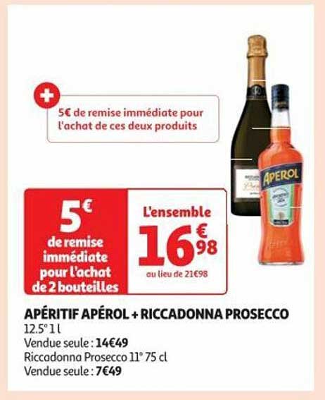 Apéritif Apérol + Riccadonna Prosecco