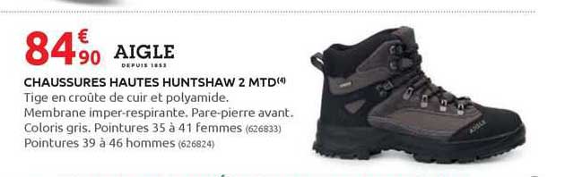 chaussures hautes huntshaw 2 mtd