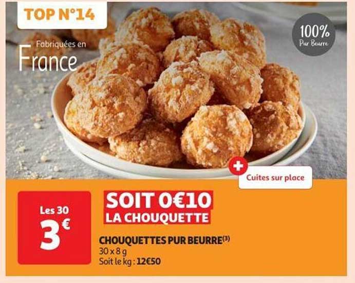 Chouquettes Pur Beurre
