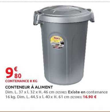 conteneur à aliment