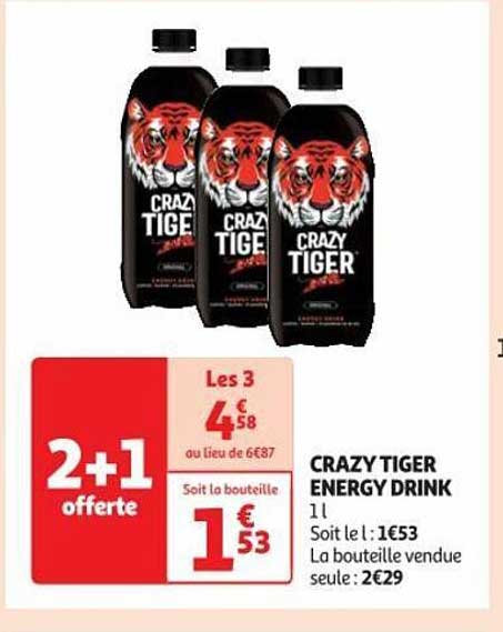crazy tiger energy drink