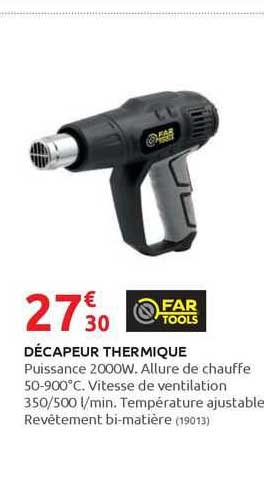 décapeur thermique far tools