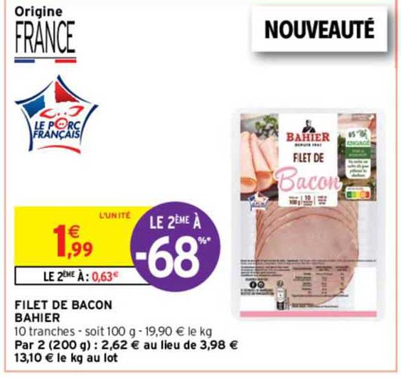 Filet De Bacon Bahier