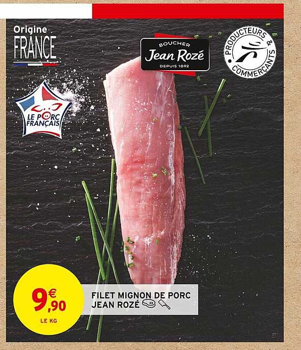 filet mignon de porc jean rozé